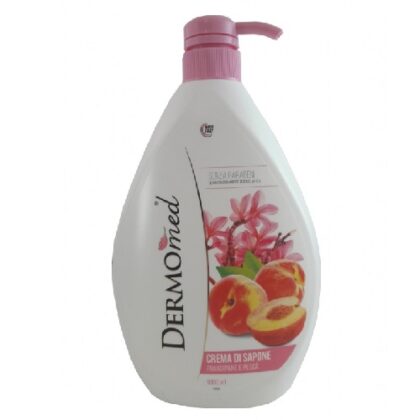 DERMOMED ΚΡΕΜΟΣΑΠΟΥΝΟ FRANGIPANE & PESCA 1lt