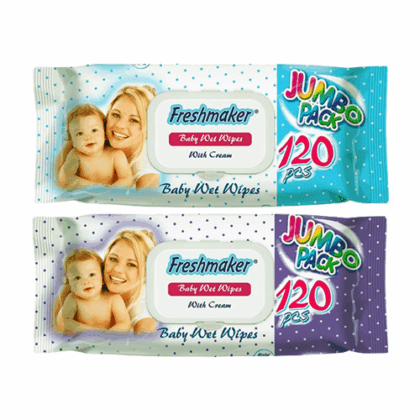 FRESHMAKER ΜΩΡΟΜΑΝΤΗΛΑ JUMBO PACK 120τμχ