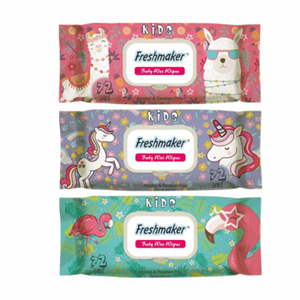 FRESHMAKER ΜΩΡΟΜΑΝΤΗΛΑ KIDS 72τμχ