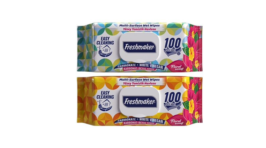 FRESHMAKER ΥΓΡΑ ΜΑΝΤΗΛΑΚΙΑ EKO MULTI-SURFACE 100τμχ