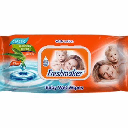 FRESHMAKER ΜΩΡΟΜΑΝΤΗΛΑ CLASSIC ALOE 72τμχ