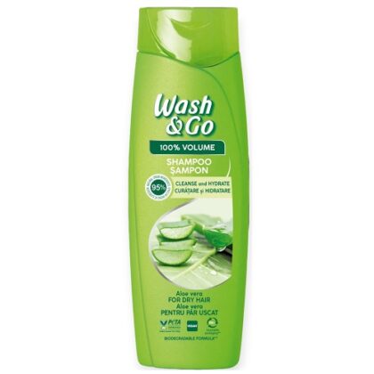 WASH & GO ΣΑΜΠΟΥΑΝ ALOE VERA 360ml