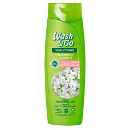 WASH & GO ΣΑΜΠΟΥΑΝ JASMINE 2 IN 1 360ml