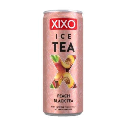 XIXO ICE TEA ΡΟΔΑΚΙΝΟ BLACK TEA 250ml