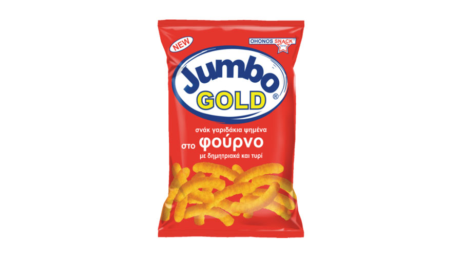 JUMBO GOLD ΓΑΡΙΔΑΚΙ ΜΕ ΤΥΡΙ 25gr