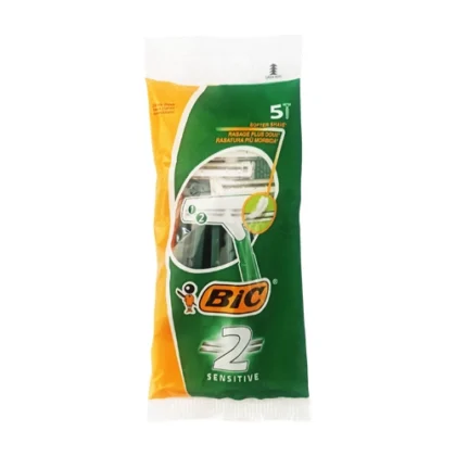 BIC ΞΥΡΑΦΑΚΙΑ TWIN EASY SENSITIVE 2 ΛΕΠΙΔΕΣ 5τμχ