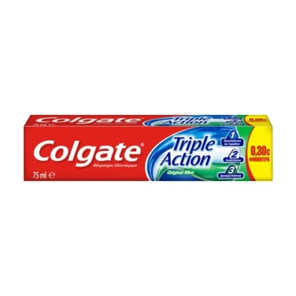 COLGATE ΟΔΟΝΤΟΚΡΕΜΑ TRIPLE ACTION -0,30€ 75ml