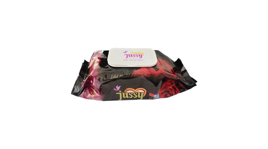 JUSSY ΥΓΡΑ ΜΑΝΤΗΛΑΚΙΑ BLACK ROSE 120τμχ