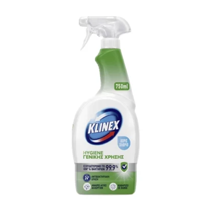KLINEX SPRAY HYGIENE 4 ΣΕ 1 ΓΕΝΙΚΗΣ ΧΡΗΣΗΣ 750ml