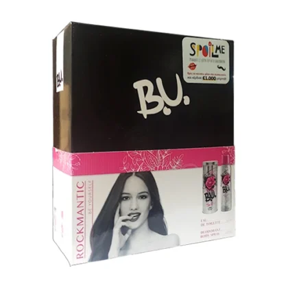 B.U. ROCKMANTIC SET EAU DE TOILETTE 50ml + DEO SPRAY 150ml