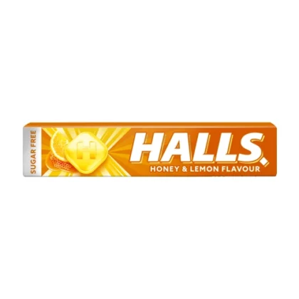 HALLS ΚΑΡΑΜΕΛΕΣ LEMON & HONEY 32gr
