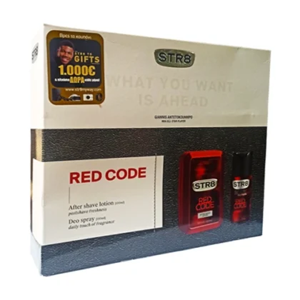 STR8 RED CODE SET AFTER SHAVE 100ml + DEO SPRAY 150ml