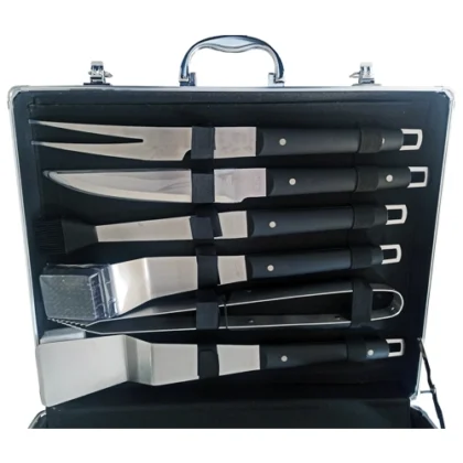 ΣΕΤ ΕΡΓΑΛΕΙΑ ΨΗΣΙΜΑΤΟΣ BBQ ΑΝΟΞΕΙΔΩΤΑ SKY