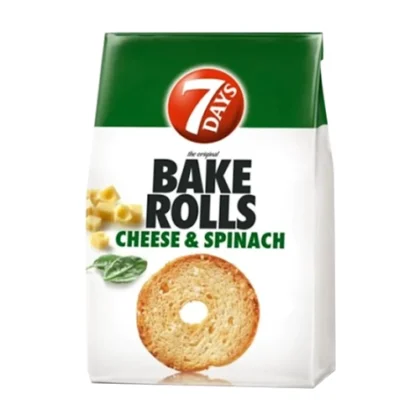 BAKE ROLLS CHEESE & SPINACH 80gr