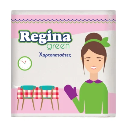 REGINA GREEN ΧΑΡΤΟΠΕΤΣΕΤΕΣ ΛΕΥΚΗ 30x30 60τμχ