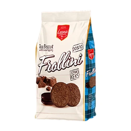 LEONA ΜΠΙΣΚΟΤΑ FROLLINI ΚΑΚΑΟ ΜΕ ΕΠΙΚΑΛΥΨΗ ΚΑΚΑΟ 300gr