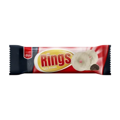 LEONA ΜΠΙΣΚΟΤΑ RINGS ΚΑΚΑΟ ΜΕ ΕΠΙΚΑΛΥΨΗ ΣΟΚΟΛΑΤΑ ΓΑΛΑΚΤΟΣ 90gr