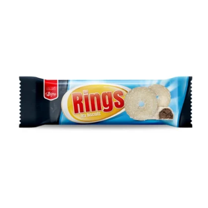 LEONA ΜΠΙΣΚΟΤΑ RINGS KAKAO ΜΕ ΕΠΙΚΑΛΥΨΗ ΚΑΡΥΔΑ 90gr
