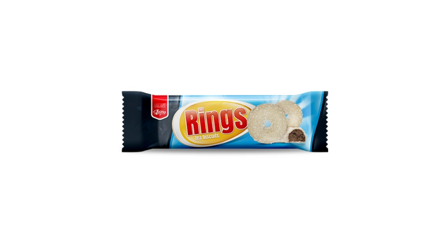 LEONA ΜΠΙΣΚΟΤΑ RINGS KAKAO ΜΕ ΕΠΙΚΑΛΥΨΗ ΚΑΡΥΔΑ 90gr