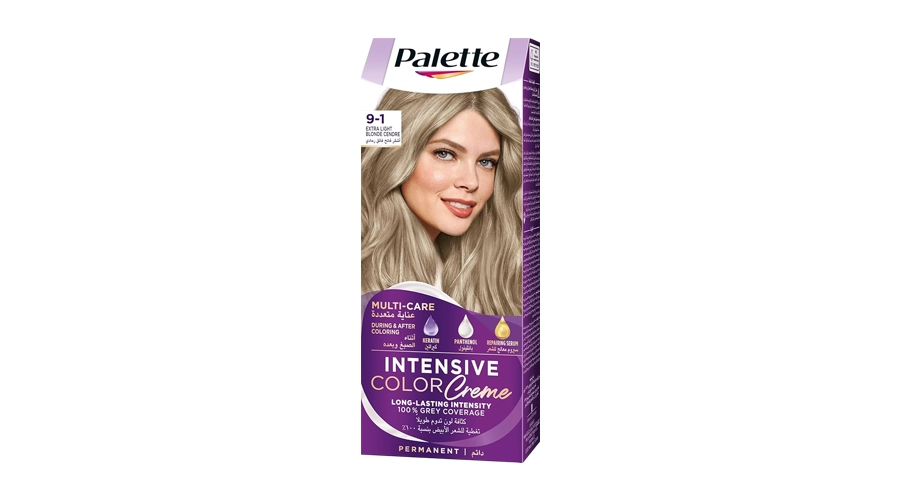 PALETTE INTESIVE COLOR CREAM HAIR ΒΑΦΗ ΜΑΛΛΙΩΝ (9-1) EXTRA LIGHT ASH BLONDE (ΞΑΝΘΟ ΠΟΛΥ ΑΝΟΙΧΤΟ ΣΑΝΤΡΕ) 50ml