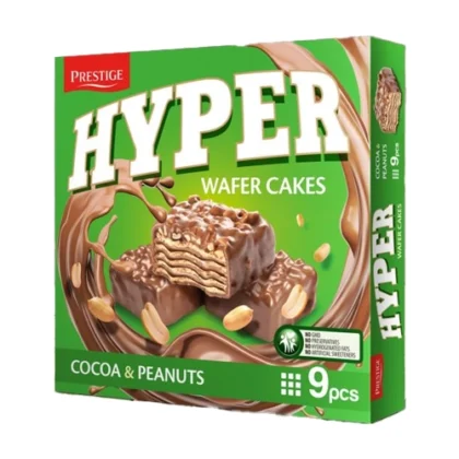 PRESTIGE HYPER ΓΚΟΦΡΕΤOΚΕΙΚ COCOA/PEANUTS 167gr