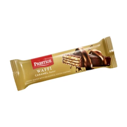 PRESTIGE WAFFI ΓΚΟΦΡΕΤΑ CARAMEL 23gr