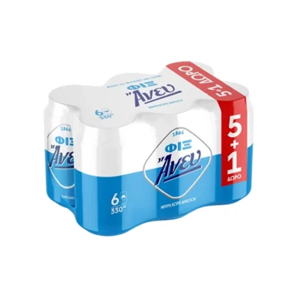 ΜΠΥΡΑ ΦΙΞ ΑΝΕΥ 330ml (5+1)