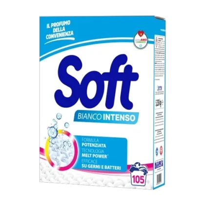 SOFT ΣΚΟΝΗ ΠΛΥΝΤΗΡΙΟΥ BIANCO INTENSO ΜΠΛΕ 105μεζ