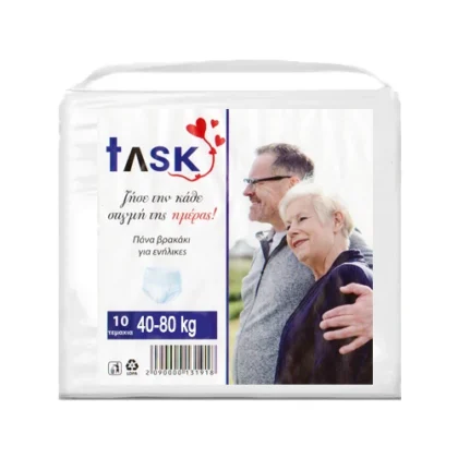 TASK ΠΑΝΑ ΒΡΑΚΑΚΙ ΑΚΡΑΤΕΙΑΣ M 40-80kg 10τμχ