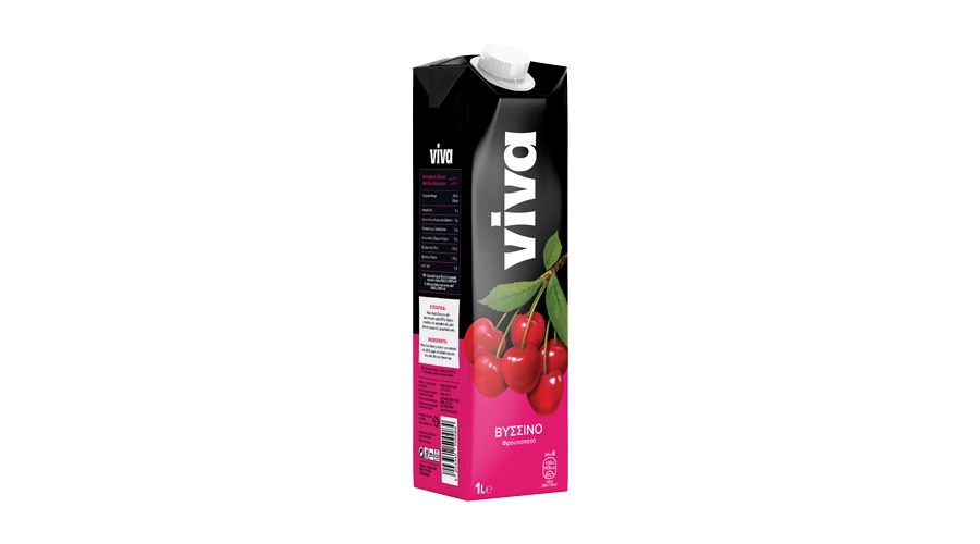 VIVA FRESH ΦΡΟΥΤΟΠΟΤΟ ΧΥΜΟΣ ΒΥΣΣΙΝΟ 1lt