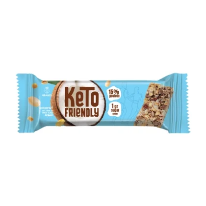 GRANIO KETO ΜΠΑΡΑ ΦΙΣΤΙΚΙ ΜΕ ΚΑΡΥΔΑ 30gr