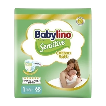 BABYLINO ΠΑΝΑ N1 SENSITIVE 2-5kg 68τμχ