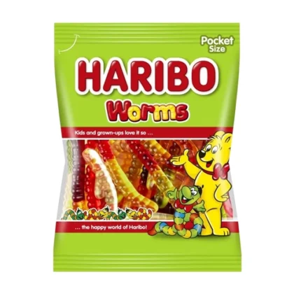 HARIBO ΖΕΛΕΔΑΚΙΑ WORMS 100gr