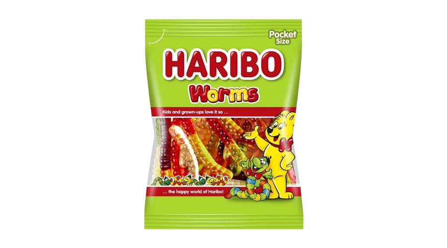 HARIBO ΖΕΛΕΔΑΚΙΑ WORMS 100gr