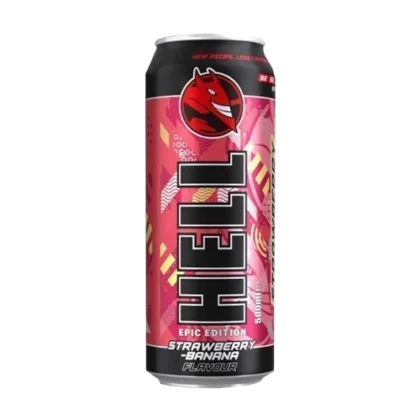 HELL ENERGY STRAWBERRY BANANA 500ml