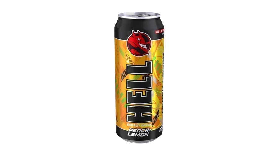 HELL PEACH & LEMON 500ml