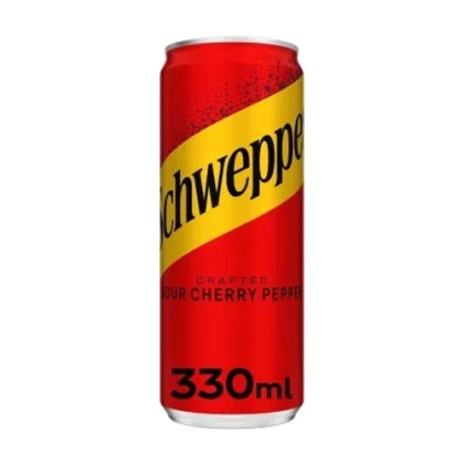 SCHWEPPES ΣΟΔΑ SOUR CHERRY PEPPER ΚΟΥΤΙ 330ml
