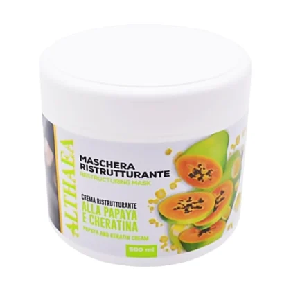 ALTHAEA ΜΑΣΚΑ ΜΑΛΛΙΩΝ PAPAYA CHERATINA 500ml