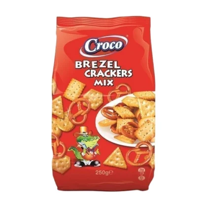 CROCO ΚΡΑΚΕΡ BREZEL MIX 250gr