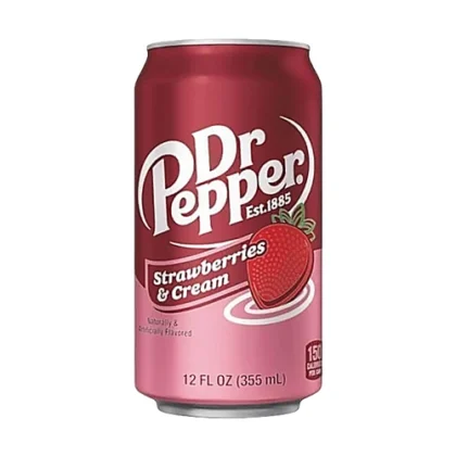 DR PEPPER STRAWBERRIES & CREAM 355ml