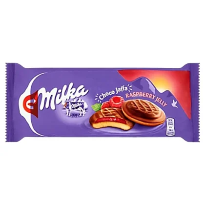 MILKA ΜΠΙΣΚΟΤΑ JAFFA RASPBERRY 147gr