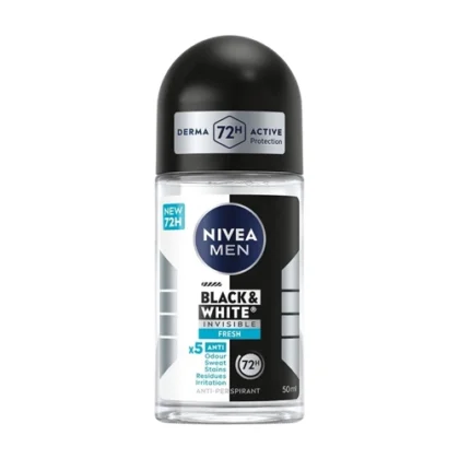 NIVEA ROLL ON BLACK & WHITE INVISIBLE FRESH 50ml