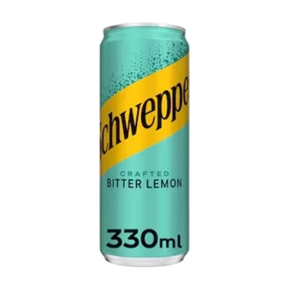 SCHWEPPES BITTER LEMON ΚΟΥΤΙ 330ml