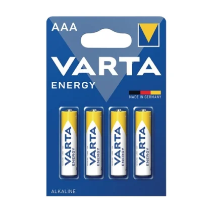 VARTA ΑΛΚΑΛΙΚΕΣ ΜΠΑΤΑΡΙΕΣ ΑΑΑ 4τμχ