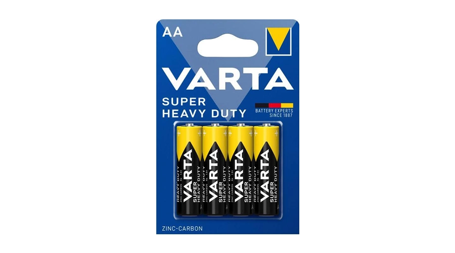 VARTA ΜΠΑΤΑΡΙΕΣ ΑΑ SUPER HEAVY DUTY 4τμχ