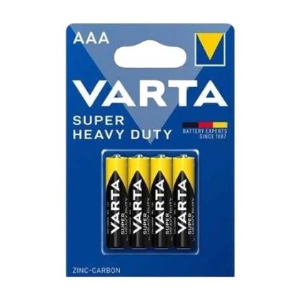 VARTA ΜΠΑΤΑΡΙΕΣ ΑΑA SUPER HEAVY DUTY 4τμχ