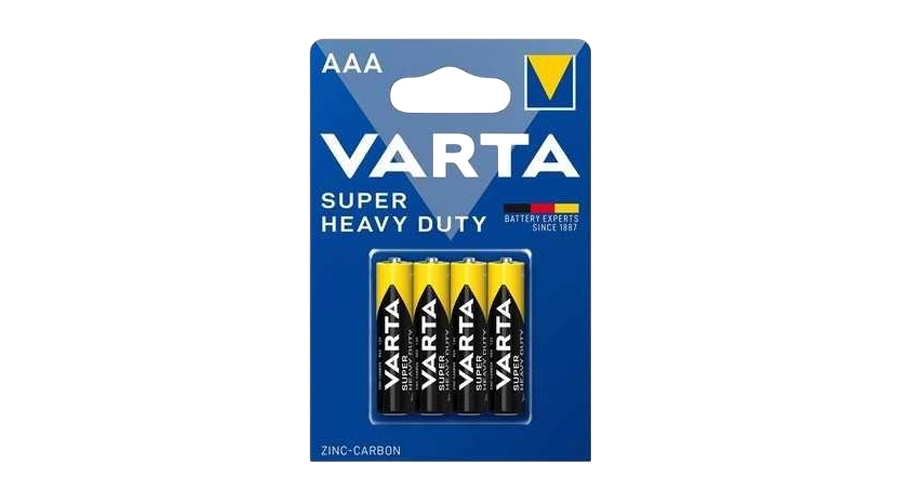VARTA ΜΠΑΤΑΡΙΕΣ ΑΑA SUPER HEAVY DUTY 4τμχ