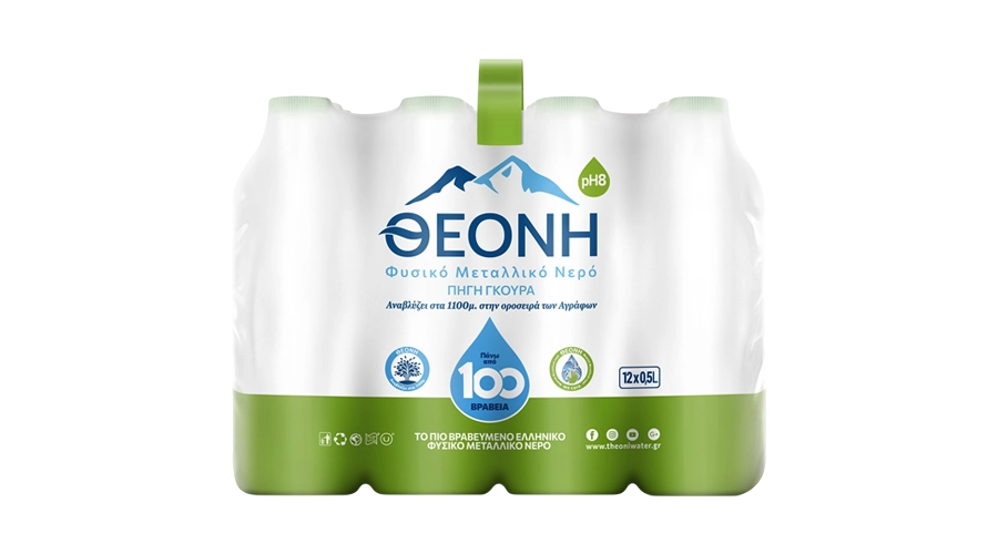 ΝΕΡΟ ΘΕΟΝΗ ΦΥΣΙΚΟ ΜΕΤΑΛΛΙΚΟ 12x500ml