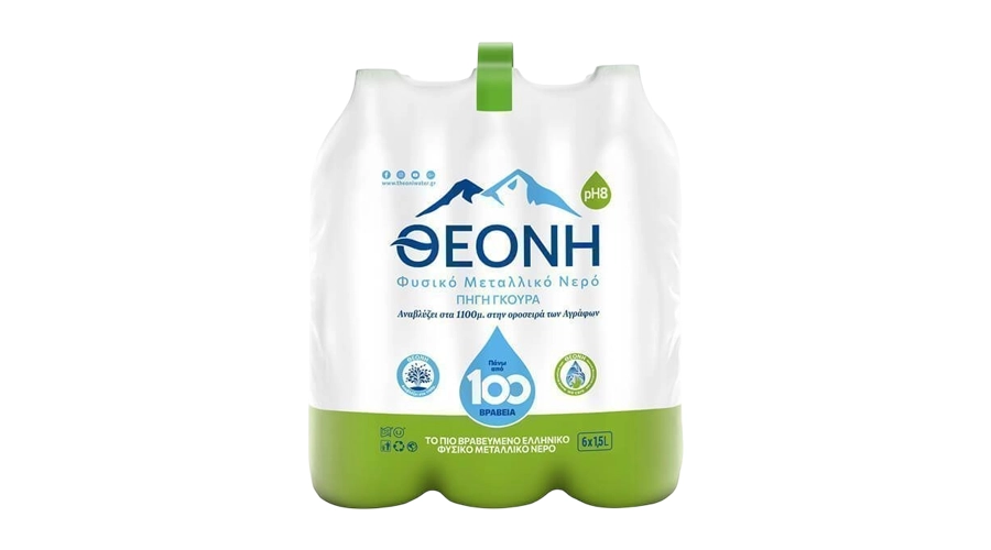 ΝΕΡΟ ΘΕΟΝΗ ΦΥΣΙΚΟ ΜΕΤΑΛΛΙΚΟ 6x1.5lt