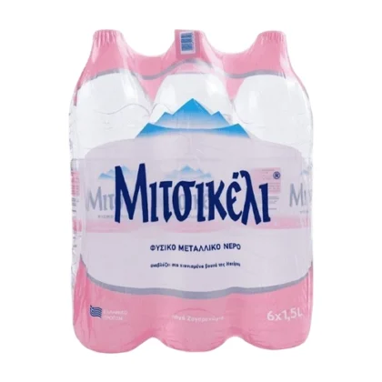 ΝΕΡΟ ΜΙΤΣΙΚΕΛΙ ΦΥΣΙΚΟ ΜΕΤΑΛΛΙΚΟ 6x1.5lt